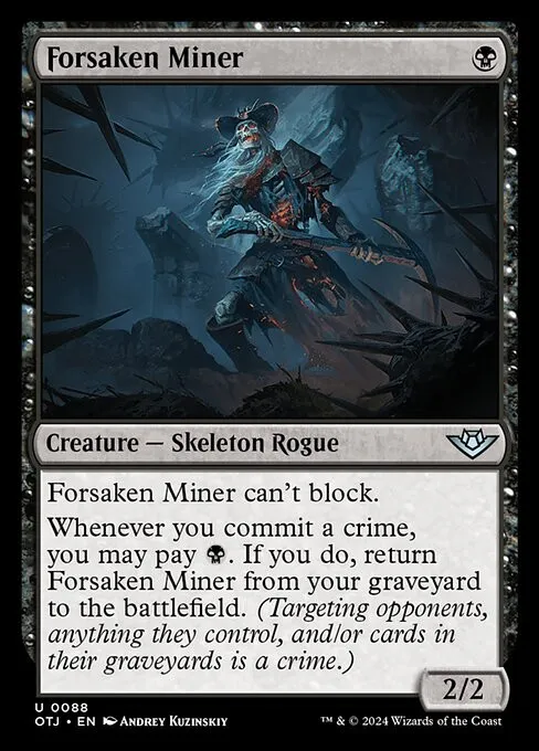 Forsaken Miner - Foil