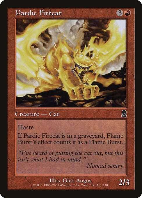Pardic Firecat - Foil