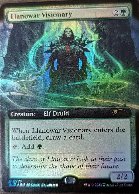 Llanowar Visionary - Foil