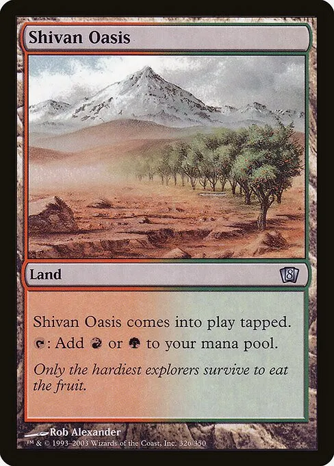 Shivan Oasis - Foil