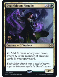 Deathbloom Ritualist - Foil