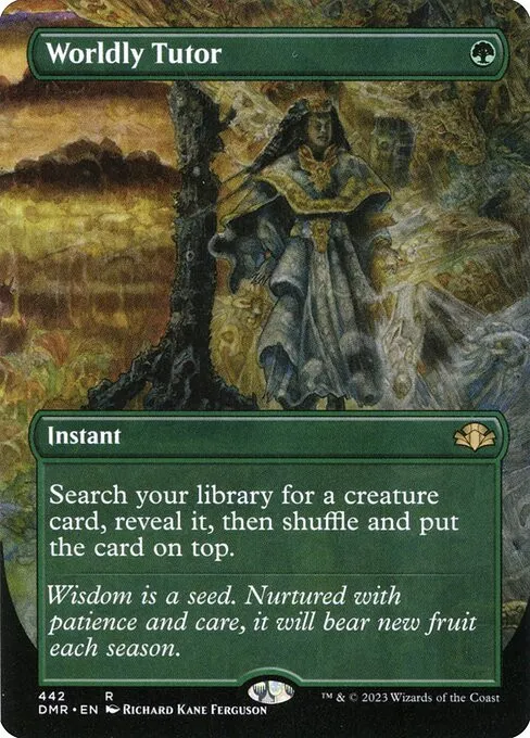 Worldly Tutor - Foil