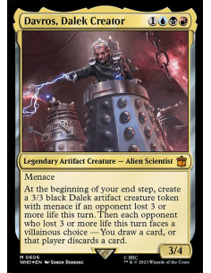 Davros, Dalek Creator - Foil