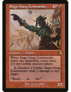 Siege-Gang Commander - Foil