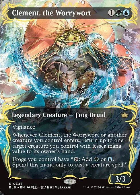 Clement, the Worrywort - Foil