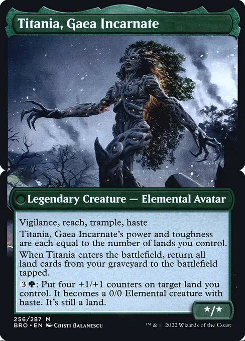 Titania, Gaea Incarnate - Foil