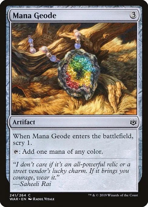 Mana Geode - Foil