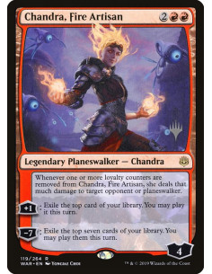 Chandra, Fire Artisan - Foil