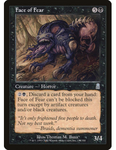 Face of Fear - Foil