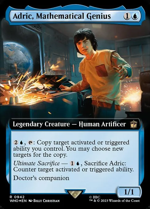 Adric, Mathematical Genius - Foil