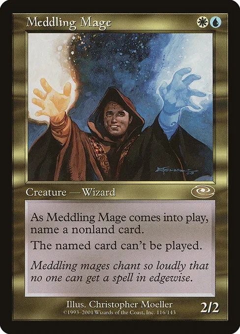 Meddling Mage - Foil