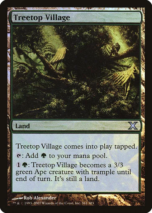 Treetop Village - Foil