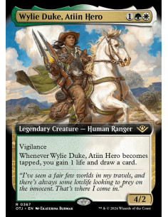 Wylie Duke, Atiin Hero