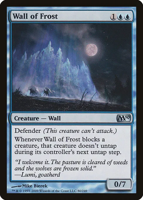 Wall of Frost - Foil