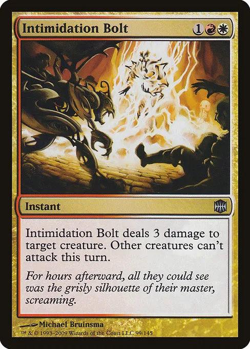 Intimidation Bolt - Foil