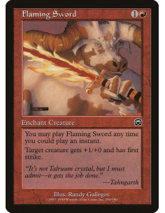 Flaming Sword