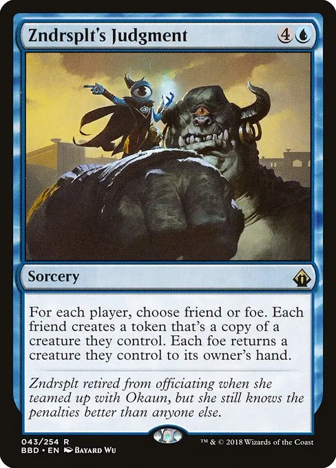 Zndrsplt's Judgment - Foil