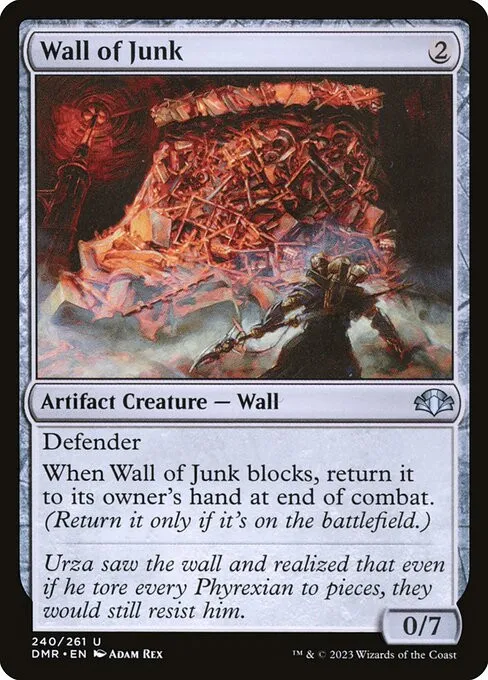 Wall of Junk - Foil