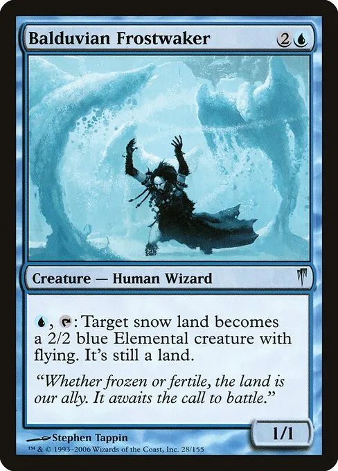 Balduvian Frostwaker - Foil