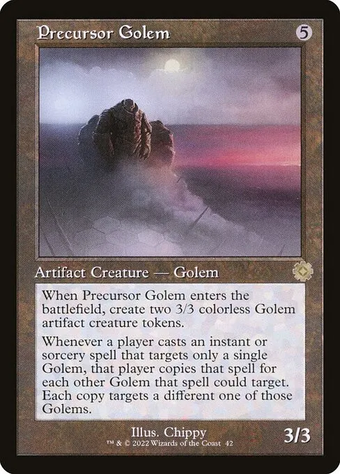 Precursor Golem - Foil