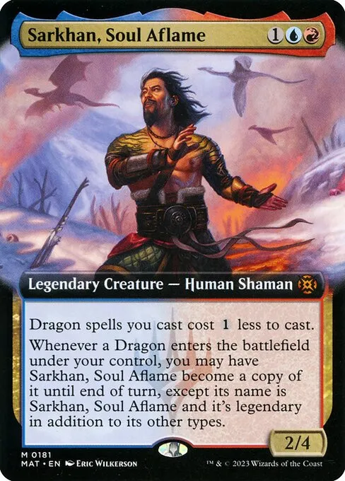 Sarkhan, Soul Aflame - Foil