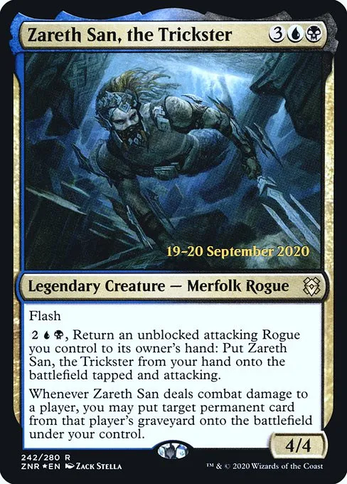 Zareth San, the Trickster - Foil