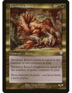 Yavimaya Kavu - Foil