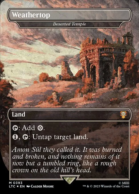 Deserted Temple - Foil