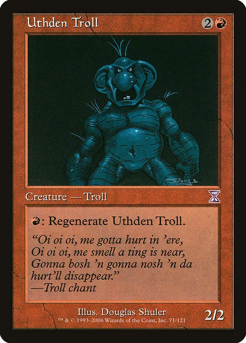 Uthden Troll - Foil
