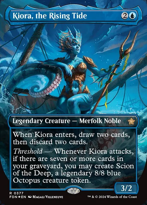 Kiora, the Rising Tide - Foil