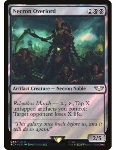 Necron Overlord - Foil
