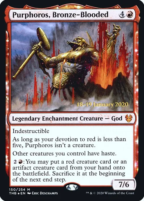 Purphoros, Bronze-Blooded - Foil