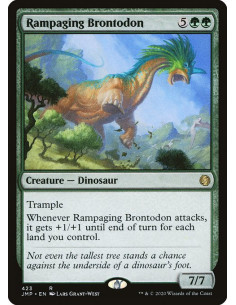 Rampaging Brontodon