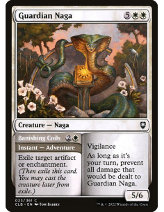 Guardian Naga // Banishing Coils