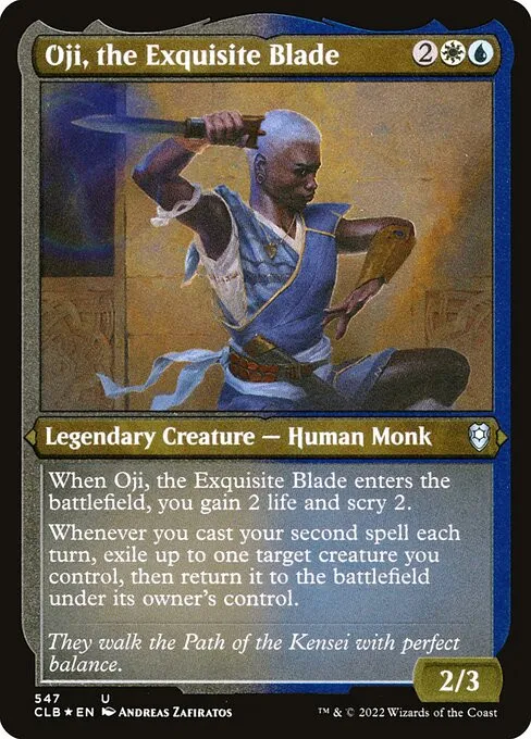 Oji, the Exquisite Blade - Foil