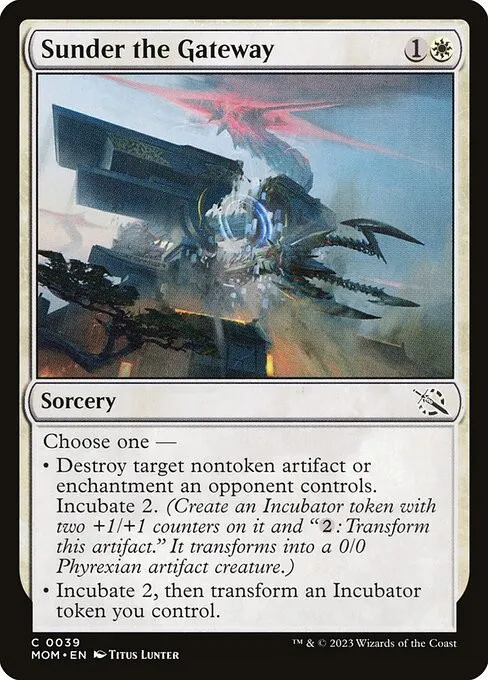Sunder the Gateway - Foil