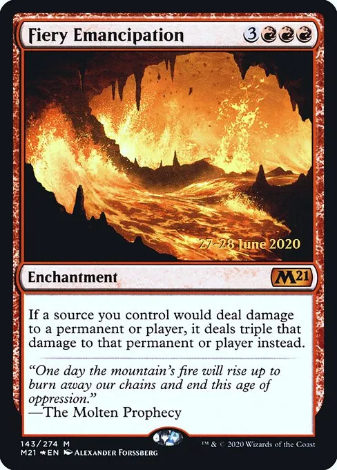 Fiery Emancipation - Foil