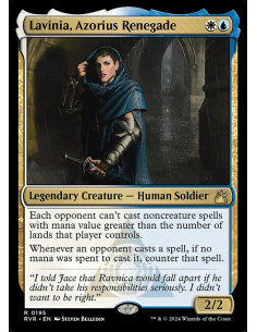 Lavinia, Azorius Renegade - Foil