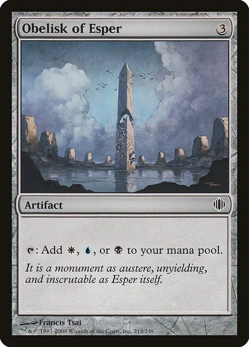 Obelisk of Esper - Foil