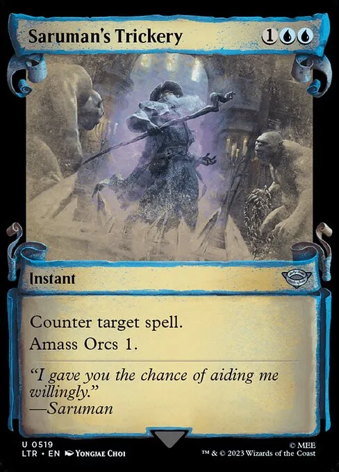 Saruman's Trickery - Foil