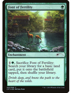 Font of Fertility - Foil