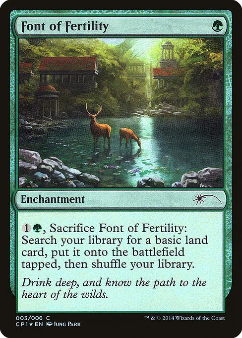 Font of Fertility - Foil