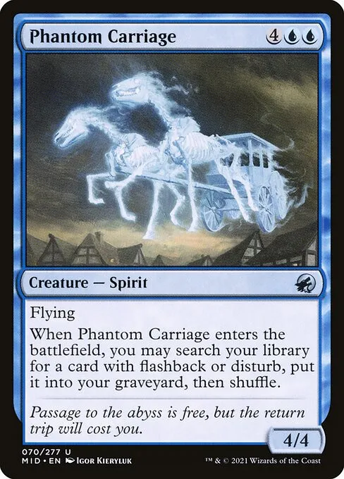 Phantom Carriage - Foil
