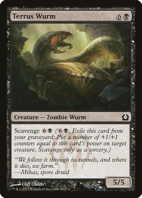 Terrus Wurm - Foil