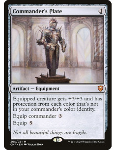 Commander's Plate - Foil