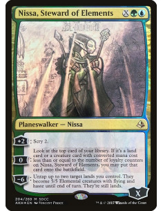Nissa, Steward of Elements - Foil