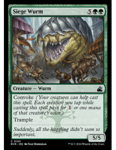 Siege Wurm - Foil
