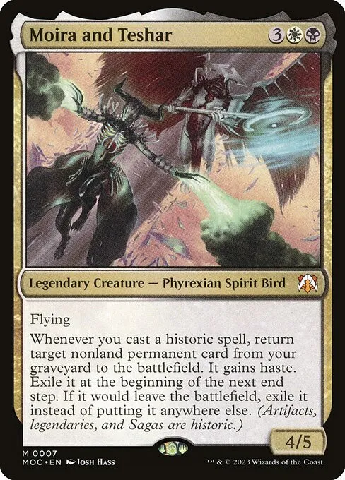 Moira and Teshar - Foil