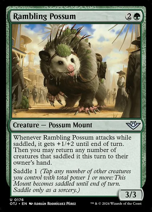 Rambling Possum - Foil