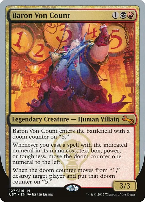 Baron Von Count - Foil